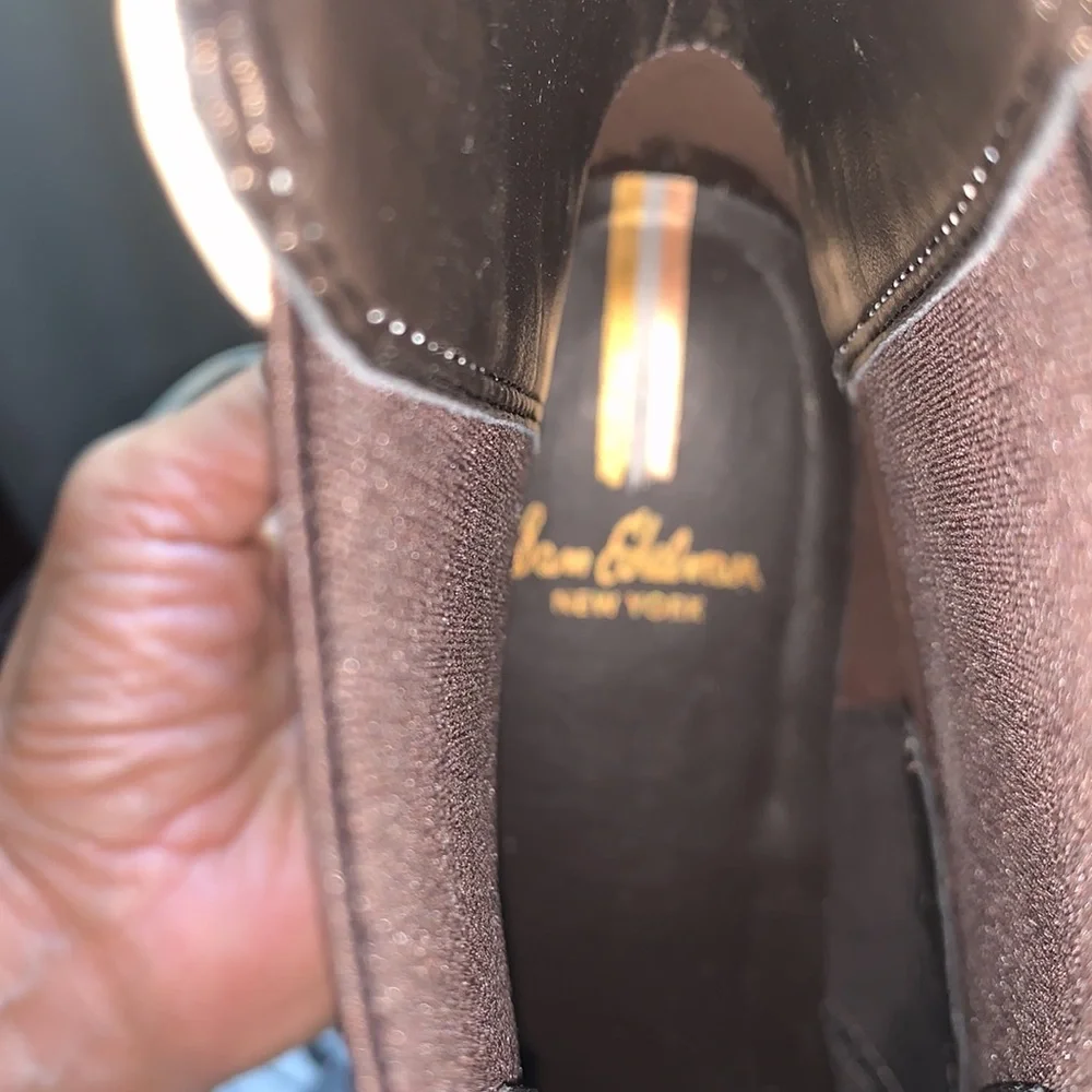 Sam Edelman Tan Ankle Boots